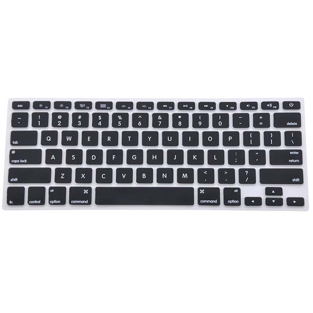 Cubre Teclado Ingles Negro
