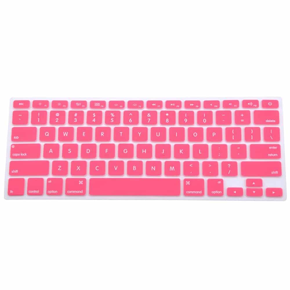 Cubre Teclado Ingles Rosado